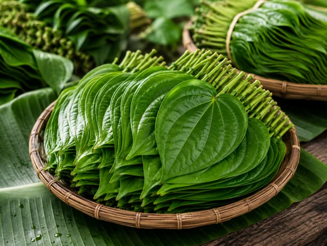 Ceylon Betel Leaves Basket