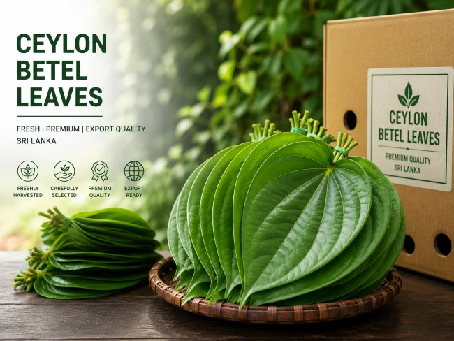 Premium Ceylon Betel Leaves