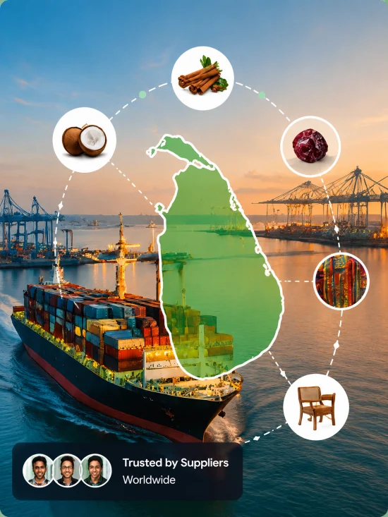 Connecting Global Buyers with trusted sri lankan suppliers d