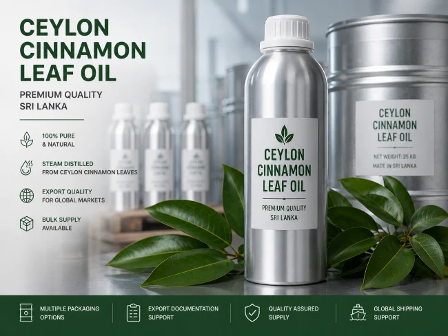 Ceylon Cinnamon Leaf Oil