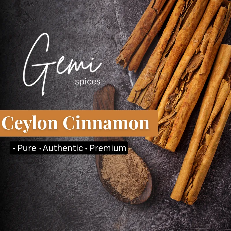 Pure Ceylon cinnamon quills and cinnamon powder from Sri Lanka
